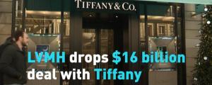 160亿收购谈崩了!LVMH收购Tiffany告吹或对簿公堂